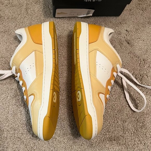 NWT Coach C201 Sneakers in Chalk/Hay - Picture 5 of 8